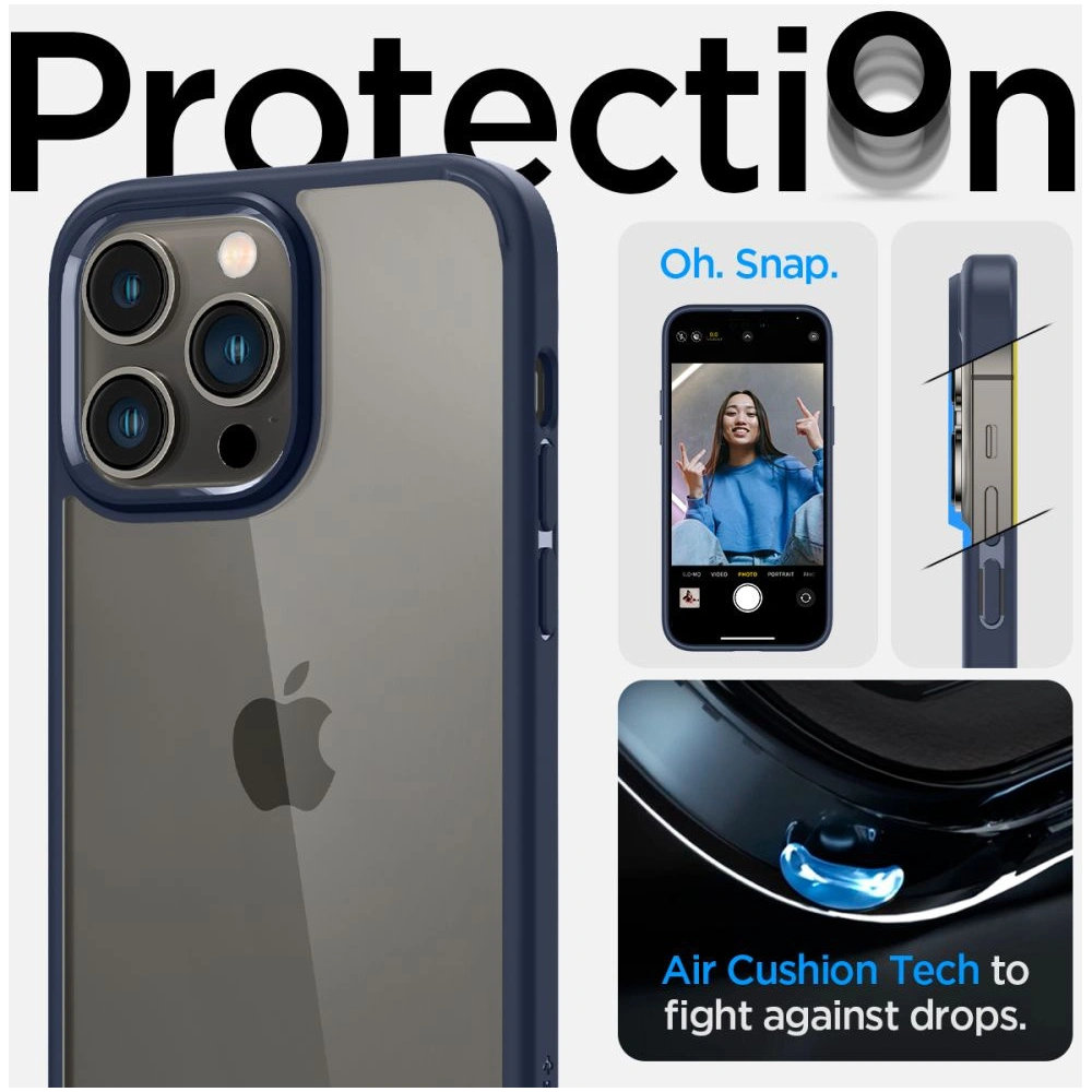Hurtownia GSM - Etui Spigen Ultra Hybrid Apple iPhone 14 Pro Navy Blue - SPN2432 - {ean13} - Hurt