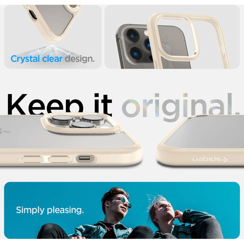 Hurtownia GSM - Etui Spigen Ultra Hybrid Apple iPhone 14 Pro Písek Béžový - SPN2433 - {ean13} - Hurt
