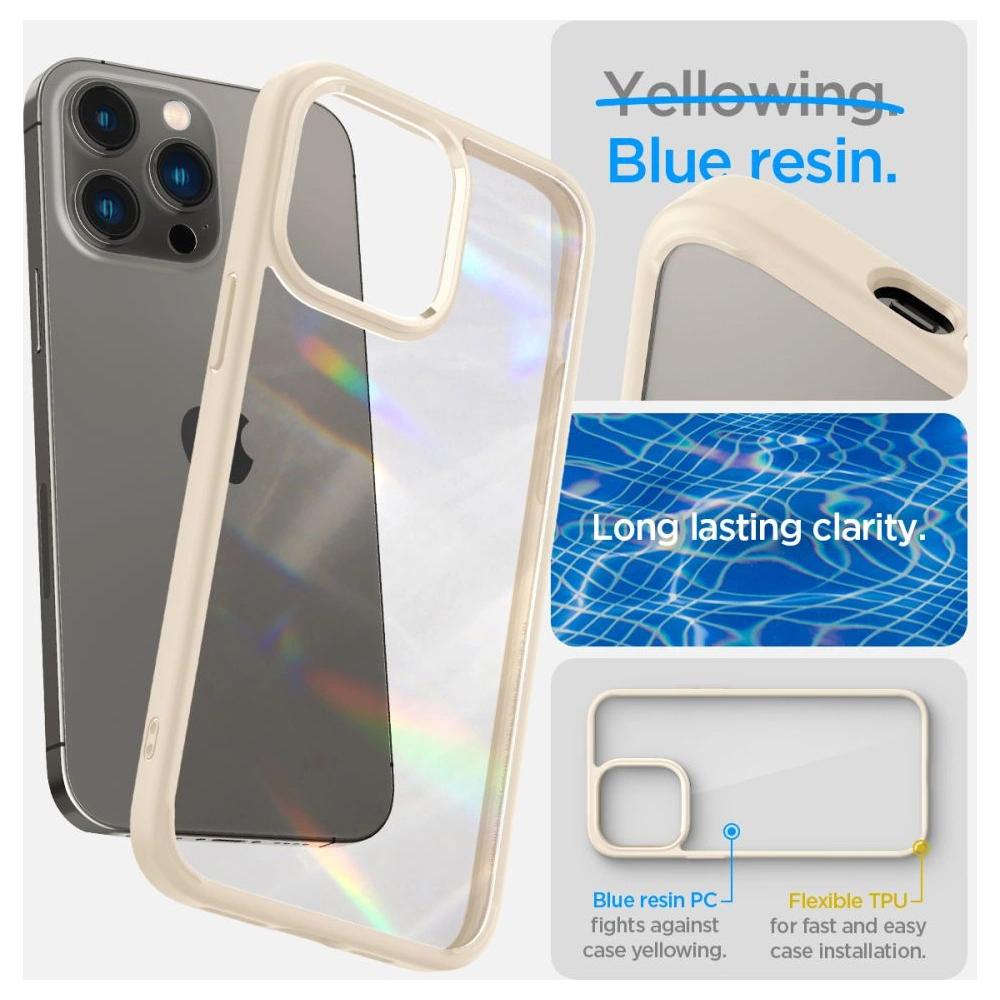 Hurtownia GSM - Etui Spigen Ultra Hybrid Apple iPhone 14 Pro Písek Béžový - SPN2433 - {ean13} - Hurt