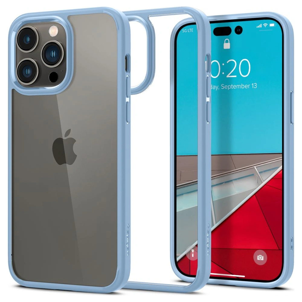 Hurtownia GSM - Etui Spigen Ultra Hybrid Apple iPhone 14 Pro Sierra Blue - SPN2434 - {ean13} - Hurt