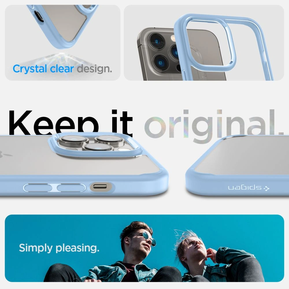 Hurtownia GSM - Etui Spigen Ultra Hybrid Apple iPhone 14 Pro Sierra Blue - SPN2434 - {ean13} - Hurt