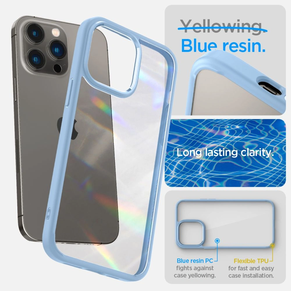 Hurtownia GSM - Etui Spigen Ultra Hybrid Apple iPhone 14 Pro Sierra Blue - SPN2434 - {ean13} - Hurt