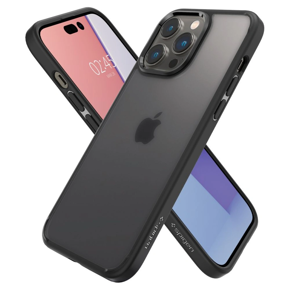Hurtownia GSM - Etui Spigen Ultra Hybrid Apple iPhone 14 Pro Frost Black - SPN2436 - {ean13} - Hurt
