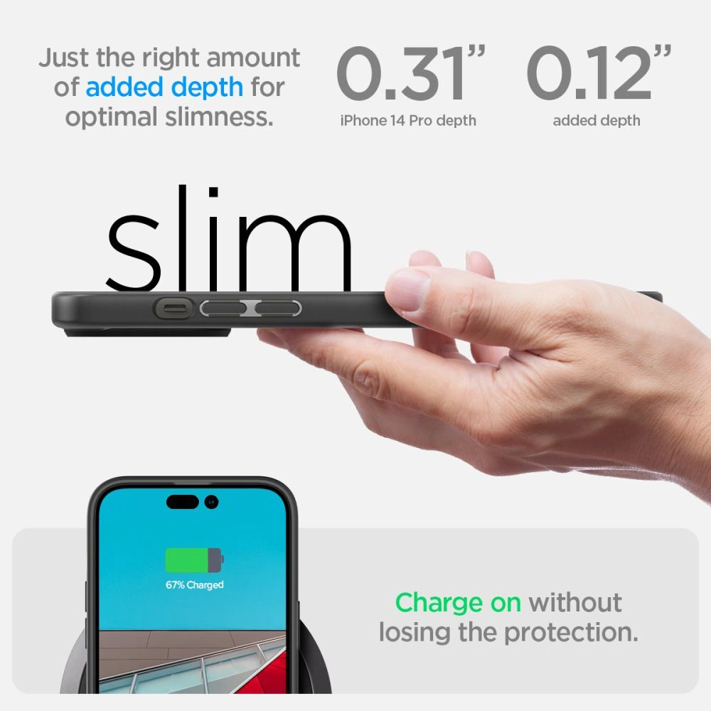 Hurtownia GSM - Etui Spigen Ultra Hybrid Apple iPhone 14 Pro Frost Black - SPN2436 - {ean13} - Hurt