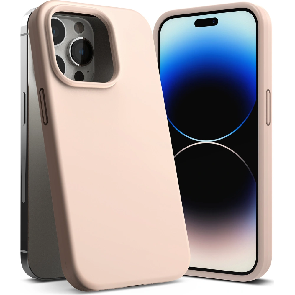 Hurtownia GSM - Etui Ringke Silicone Apple iPhone 14 Pro Max Pink Sand - RGK1667 - {ean13} - Hurt