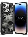Hurtownia GSM - Etui Ringke Fusion-X Design Apple iPhone 14 Pro Camo (Moro) Černá - RGK1670 - {ean13} - Hurt