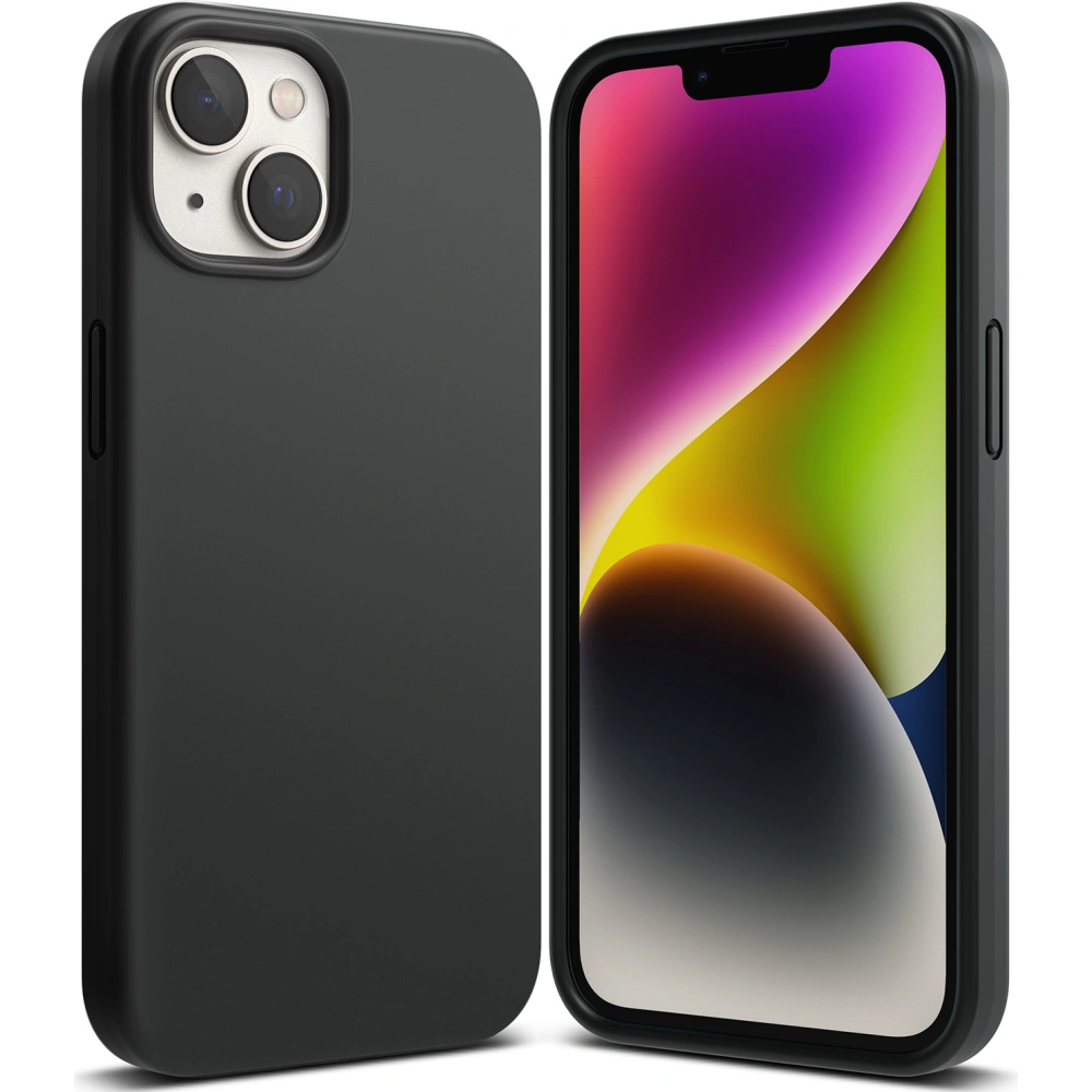 Hurtownia GSM - Etui Ringke Silicone Apple iPhone 14 Plus / 15 Plus černé - RGK1684 - {ean13} - Hurt
