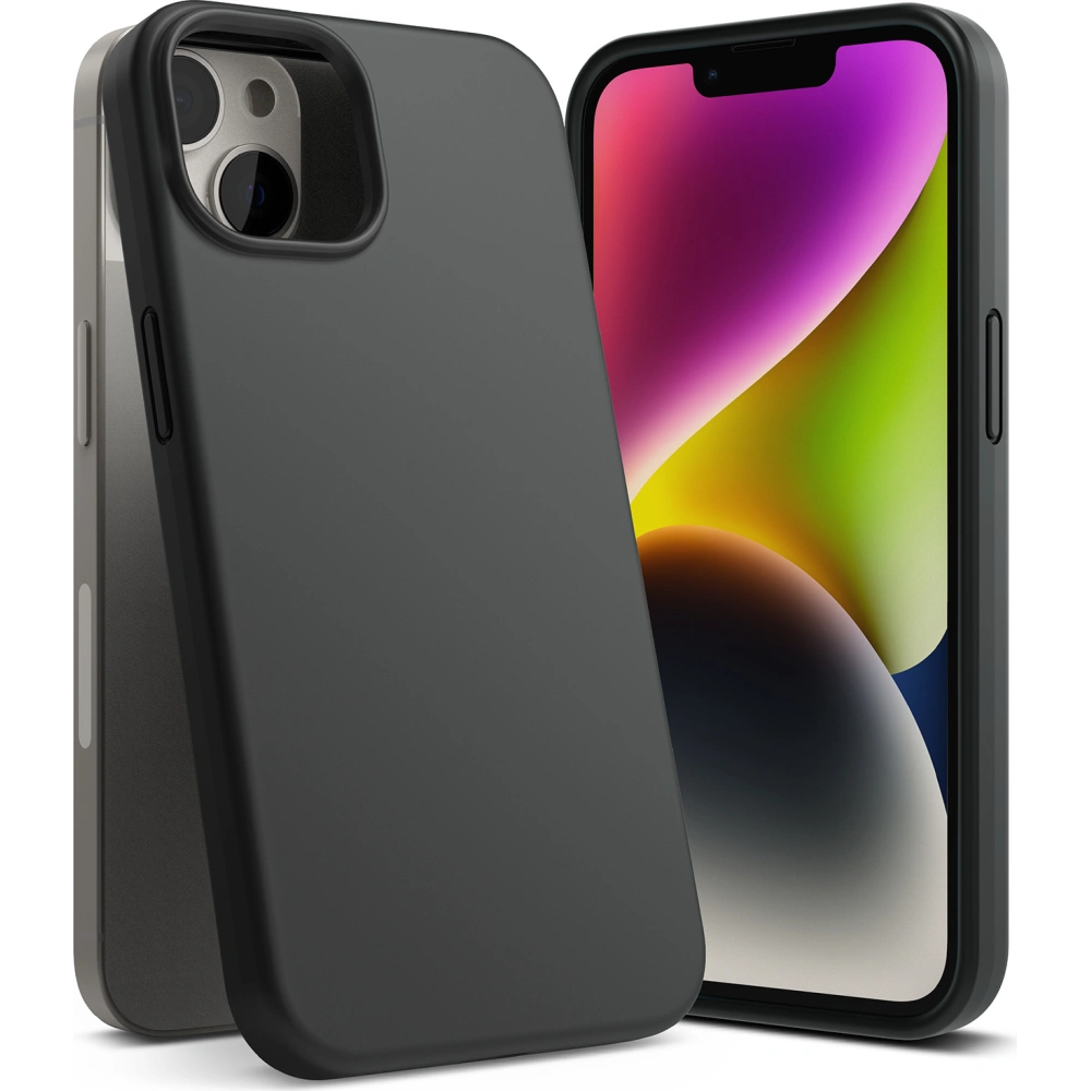 Hurtownia GSM - Etui Ringke Silicone Apple iPhone 14 Plus / 15 Plus černé - RGK1684 - {ean13} - Hurt
