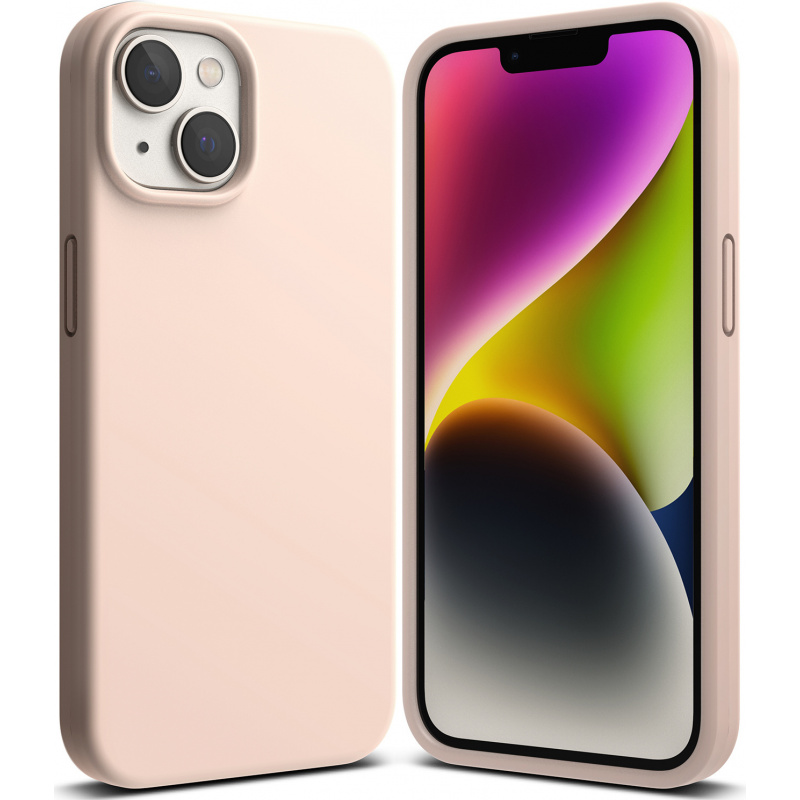 Hurtownia Ringke - 8809881263687 - RGK1687 - Etui Ringke Silicone Apple iPhone 14 Plus Pink Sand - B2B homescreen