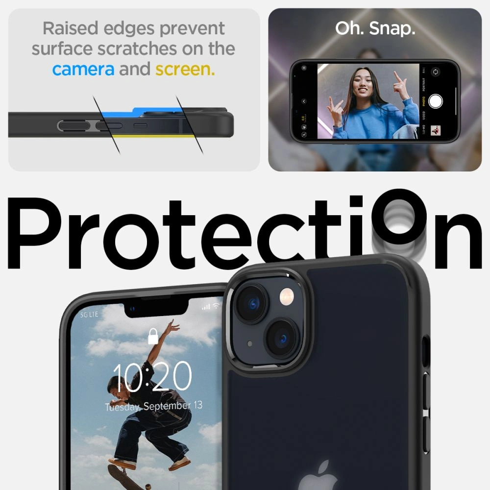 Hurtownia GSM - Case Spigen Ultra Hybrid Apple iPhone 14 Frost Schwarz - SPN2440 - {ean13} - Hurt