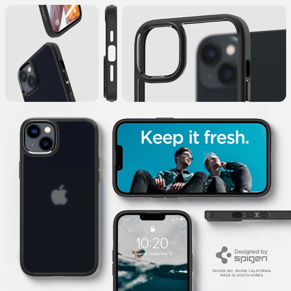 Hurtownia GSM - Case Spigen Ultra Hybrid Apple iPhone 14 Frost Schwarz - SPN2440 - {ean13} - Hurt