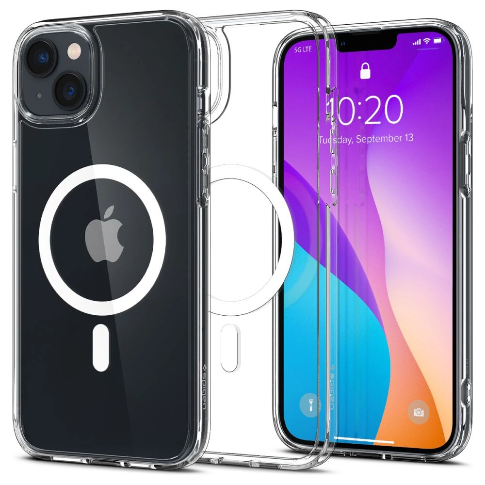 Hurtownia GSM - Etui Spigen Ultra Hybrid Mag MagSafe Apple iPhone 14 Plus / 15 Plus Bílá - SPN2442 - {ean13} - Hurt
