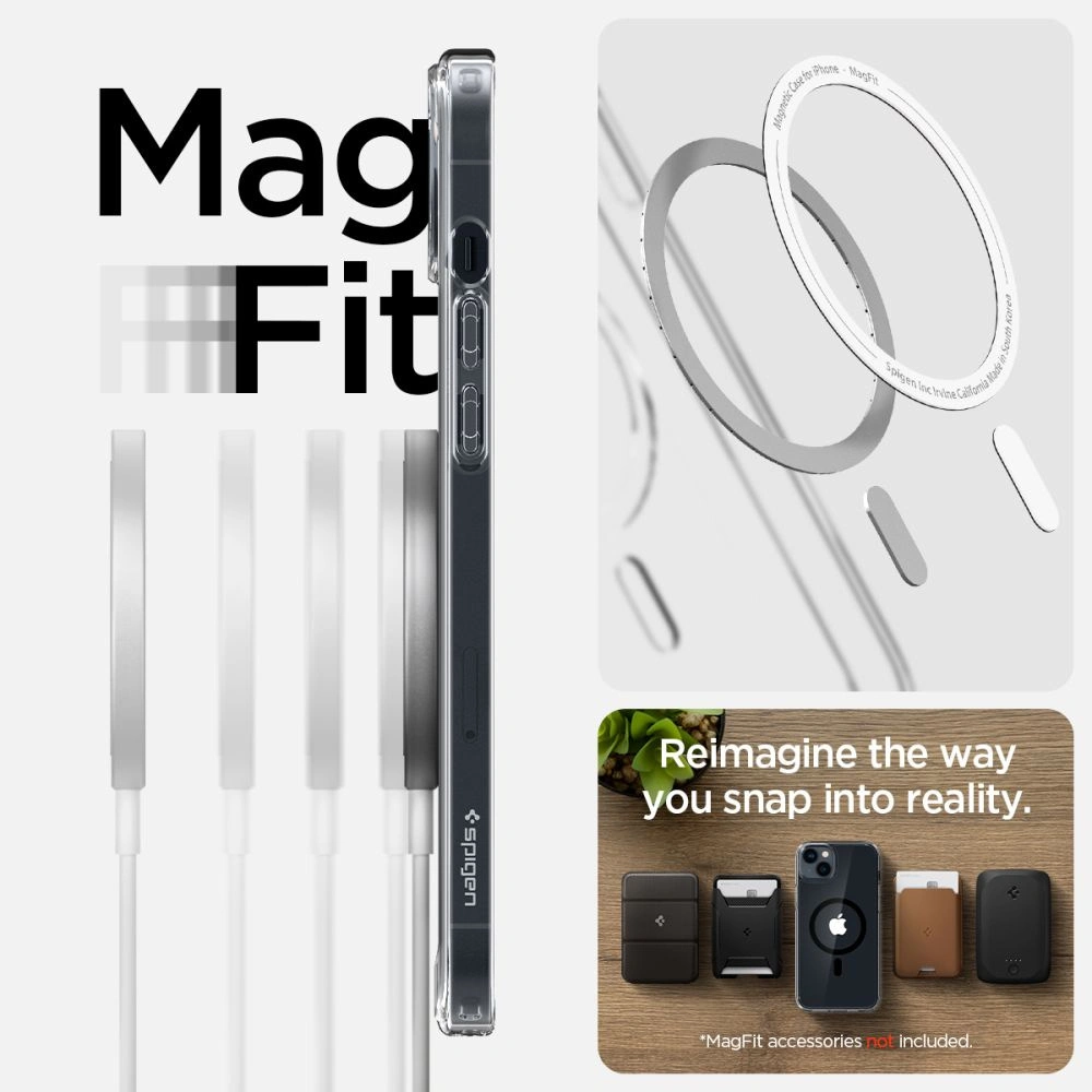 Hurtownia GSM - Etui Spigen Ultra Hybrid Mag MagSafe Apple iPhone 14 Černá - SPN2446 - {ean13} - Hurt