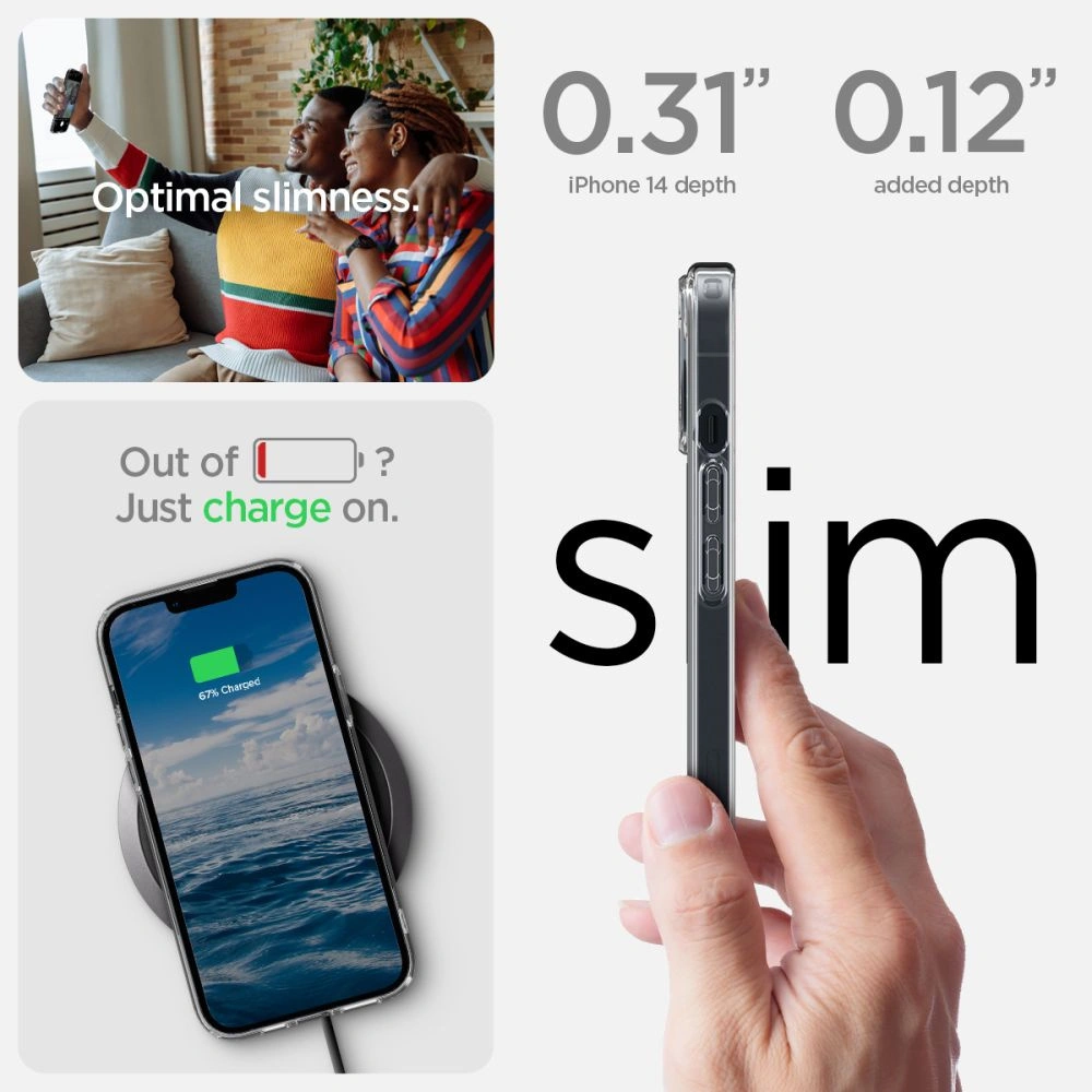 Hurtownia GSM - Etui Spigen Ultra Hybrid Mag MagSafe Apple iPhone 14 Černá - SPN2446 - {ean13} - Hurt