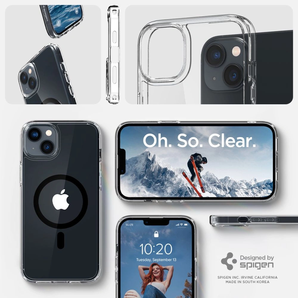 Hurtownia GSM - Etui Spigen Ultra Hybrid Mag MagSafe Apple iPhone 14 Černá - SPN2446 - {ean13} - Hurt