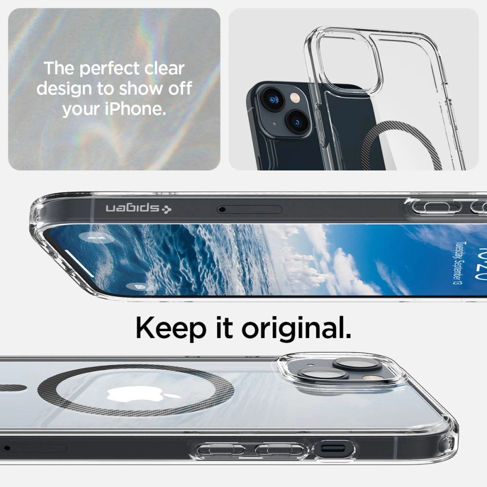 Hurtownia GSM - Case Spigen Ultra Hybrid Mag MagSafe Apple iPhone 14 Carbonfaser - SPN2447 - {ean13} - Hurt