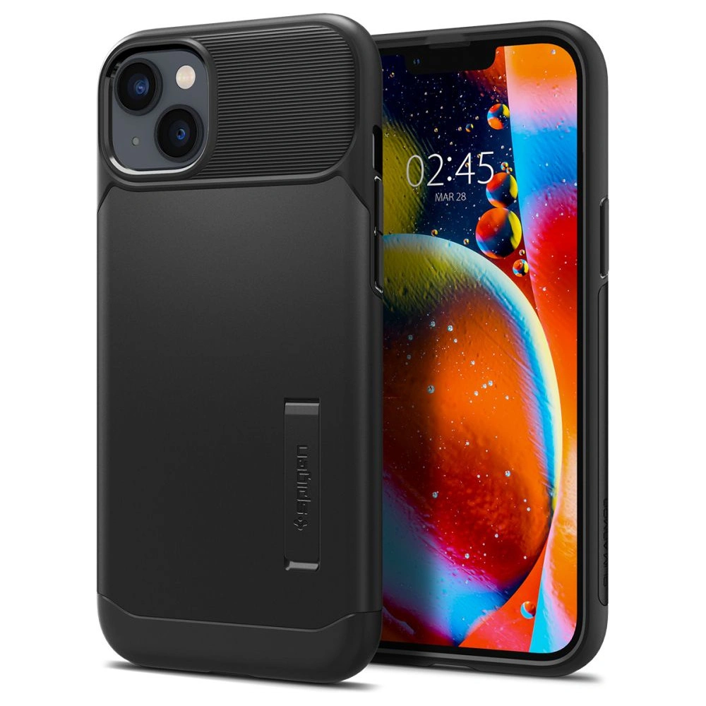 Wholesale Spigen Slim Armor Apple iPhone 14 Plus / 15 Plus Black - SPN2451 - {ean13} - Hurt