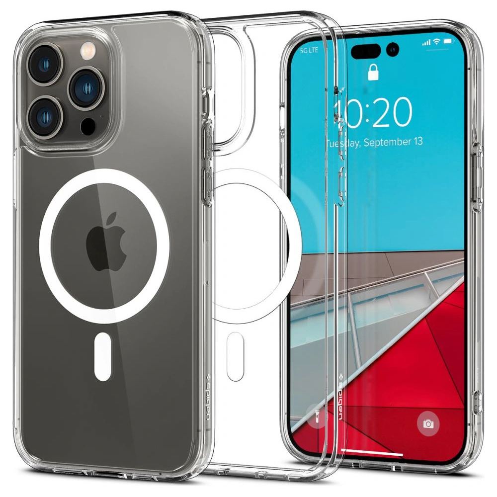 Hurtownia GSM - Case Spigen Ultra Hybrid Mag MagSafe Apple iPhone 14 Pro Max Weiß - SPN2452 - {ean13} - Hurt