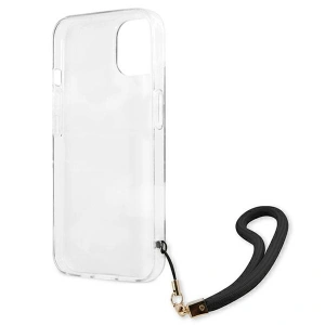 Hurtownia GSM - [OUTLET] Case Guess GUHCP13MKCABBK Apple iPhone 13 schwarz/black hardcase Camo Strap Collection - OT-331 - {ean13} - Hurt