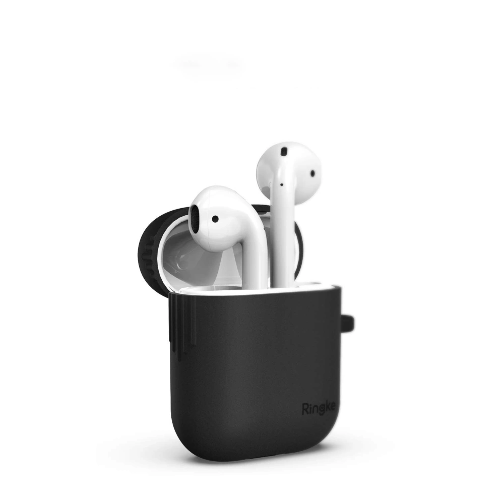 Hurtownia GSM - Etui z TPU Ringke pro Apple AirPods Black - RGK1007BLK - {ean13} - Hurt