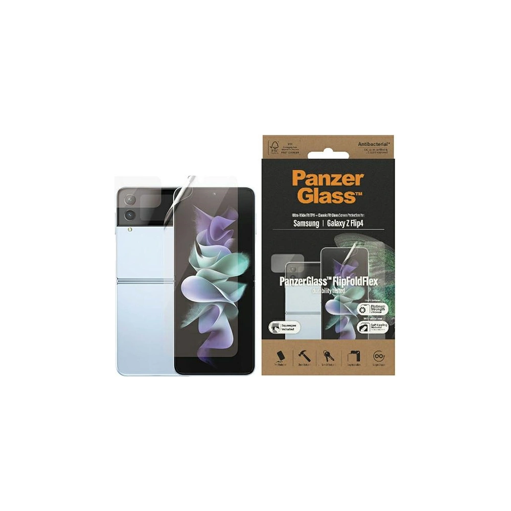 Hurtownia GSM - Fólia PanzerGlass Ultra-Wide Samsung Galaxy Z Flip 4 Antibakteriális - PZG012 - {ean13} - Hurt