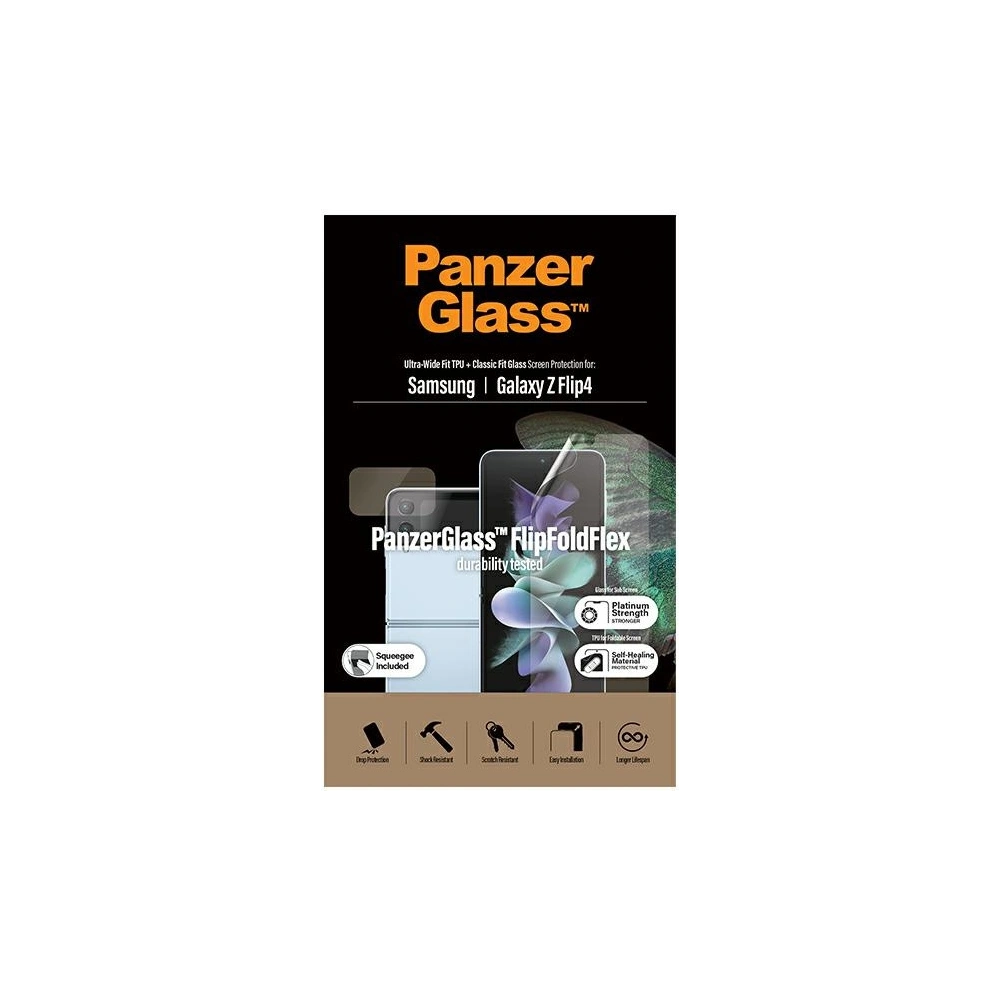 Hurtownia GSM - Fólia PanzerGlass Ultra-Wide Samsung Galaxy Z Flip 4 Antibakteriális - PZG012 - {ean13} - Hurt