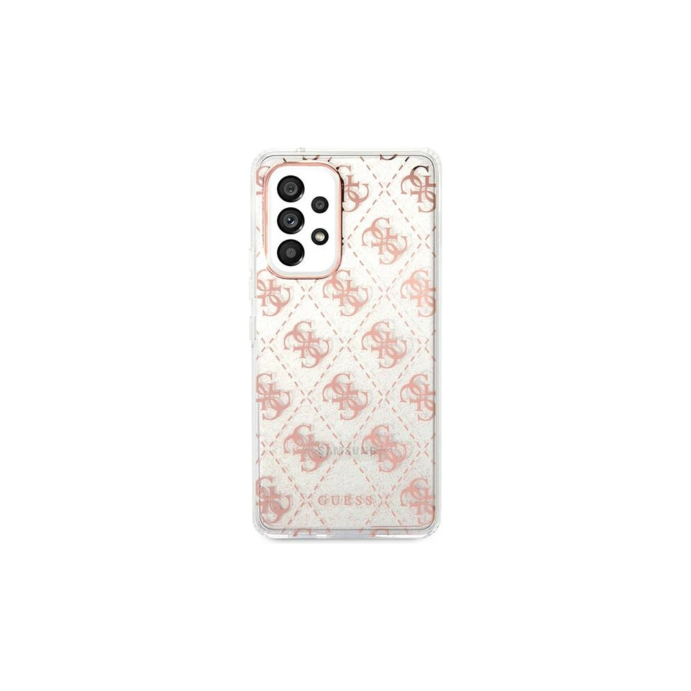 Hurtownia GSM - Etui Guess GUHCA53PCU4GLPI Samsung Galaxy A53 5G roz/roz hard case 4G Glitter - GUE1877 - {ean13} - Hurt