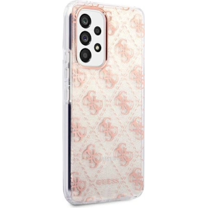 Wholesale Guess GUHCA53PCU4GLPI Samsung Galaxy A53 5G pink hard case 4G Glitter - GUE1877 - {ean13} - Hurt