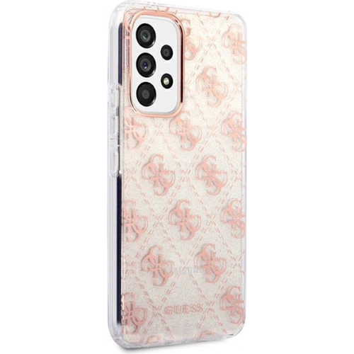 Etui Guess GUHCA53PCU4GLPI Samsung Galaxy A53 5G różowy/pink hard case 4G Glitter