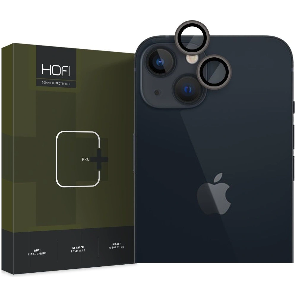 Hurtownia GSM - A fényképezőgép lencséje Hofi Camring Pro+ Apple iPhone 14/14 Plus Fekete - HOFI280 - {ean13} - Hurt