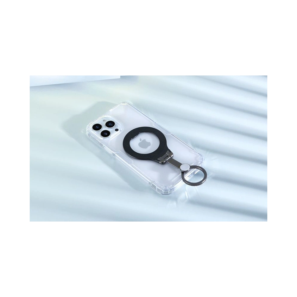 Hurtownia GSM - Următorul text a fost tradus:Magneticul suport pentru deget Nillkin Snapgrip Magnetic Ring Holder Negru - NLK421 - {ean13} - Hurt