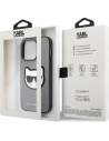 Hurtownia GSM - Etui Karl Lagerfeld KLHCP14LSAPCHG Apple iPhone 14 Pro hardcase srebrny/silver Saffiano Choupette Head Patch - KLD981 - {ean13} - Hurt