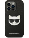 Hurtownia GSM - Etui Karl Lagerfeld KLHCP14LSAPCHK Apple iPhone 14 Pro hardcase černý/black Saffiano Choupette Head Patch - KLD982 - {ean13} - Hurt