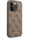 Hurtownia GSM - Etui Guess GUHCP14LG4GFBR Apple iPhone 14 Pro marron/brown hard case 4G Metal Gold Logo - GUE1882 - {ean13} - Hurt