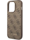 Hurtownia GSM - Etui Guess GUHCP14LG4GFBR Apple iPhone 14 Pro marron/brown hard case 4G Metal Gold Logo - GUE1882 - {ean13} - Hurt