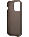 Hurtownia GSM - Etui Guess GUHCP14LG4GFBR Apple iPhone 14 Pro marron/brown hard case 4G Metal Gold Logo - GUE1882 - {ean13} - Hurt