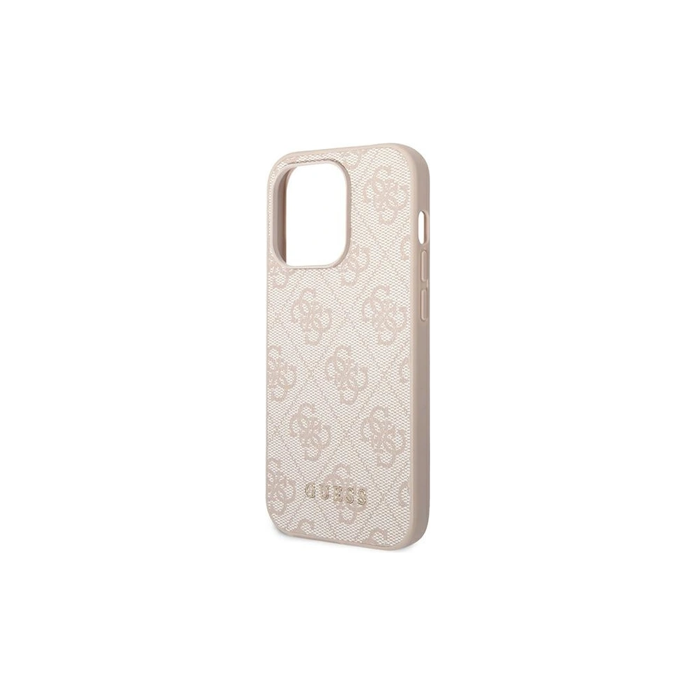 Hurtownia GSM - Etui Guess GUHCP14LG4GFPI Apple iPhone 14 Pro różowy/pink hard case 4G Metal Gold Logo - GUE1884 - {ean13} - Hurt