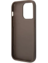 Hurtownia GSM - Etui Guess GUHCP14LG4GLBR Apple iPhone 14 Pro brązowy/brown hard case 4G Stripe Collection - GUE1885 - {ean13} - Hurt