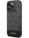 Hurtownia GSM - Etui Guess GUHCP14LG4GLGR Apple iPhone 14 Pro szary/grey hard case 4G Stripe Collection - GUE1886 - {ean13} - Hurt