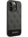Hurtownia GSM - Etui Guess GUHCP14LG4GLGR Apple iPhone 14 Pro szary/grey hard case 4G Stripe Collection - GUE1886 - {ean13} - Hurt