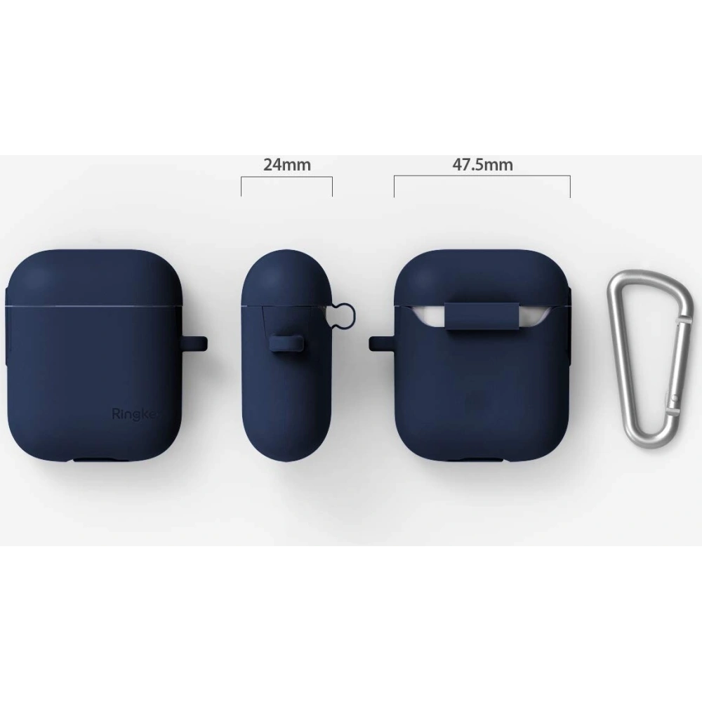 Hurtownia GSM - Etui z TPU Ringke dla Apple AirPods Navy - RGK1010BLU - {ean13} - Hurt