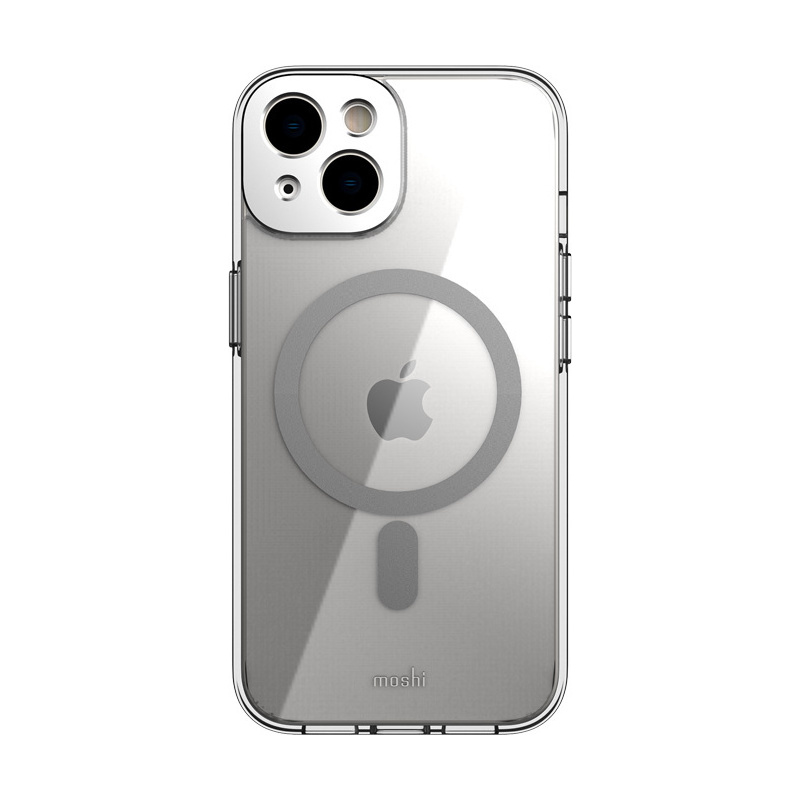 Moshi Distributor - 4711064645798 - MOSH238 - Moshi iGlaze MagSafe Apple iPhone 14 Plus / 15 Plus (Silver) - B2B homescreen