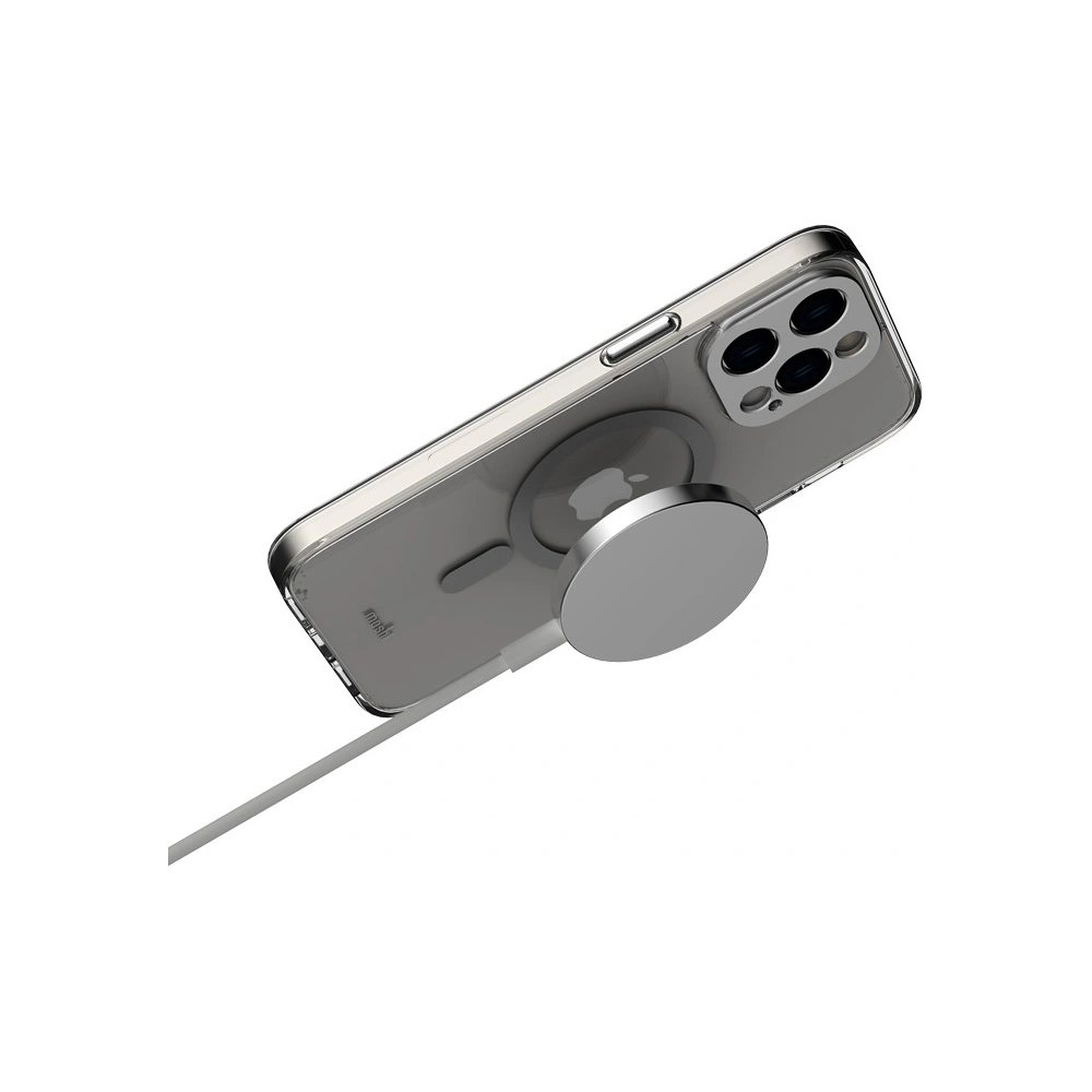 Hurtownia GSM - Etui Moshi iGlaze MagSafe Apple iPhone 14 Pro (Argintiu) - MOSH244 - {ean13} - Hurt