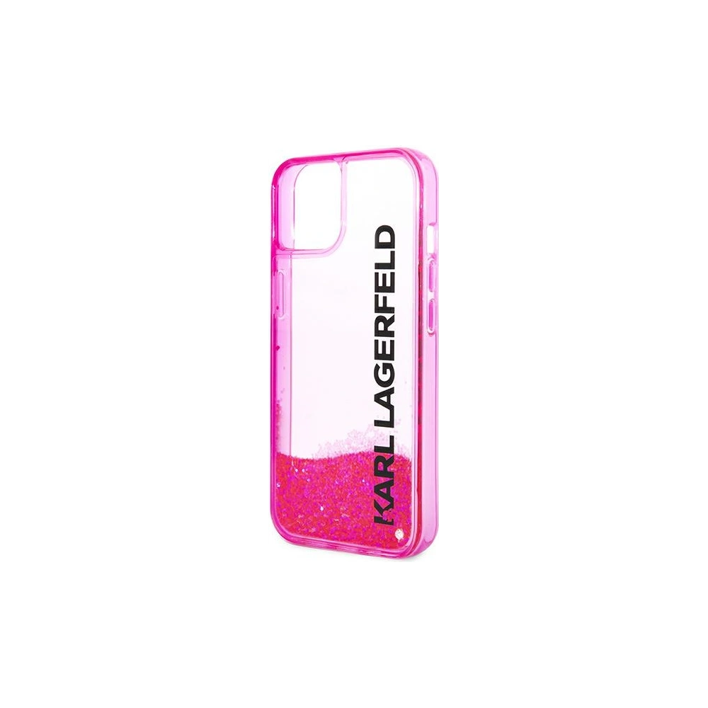 Hurtownia GSM - Case Karl Lagerfeld KLHCP14MLCKVF Apple iPhone 14 Plus / 15 Plus rosa/pink Hardcase Liquid Glitter Elong - KLD987 - {ean13} - Hurt