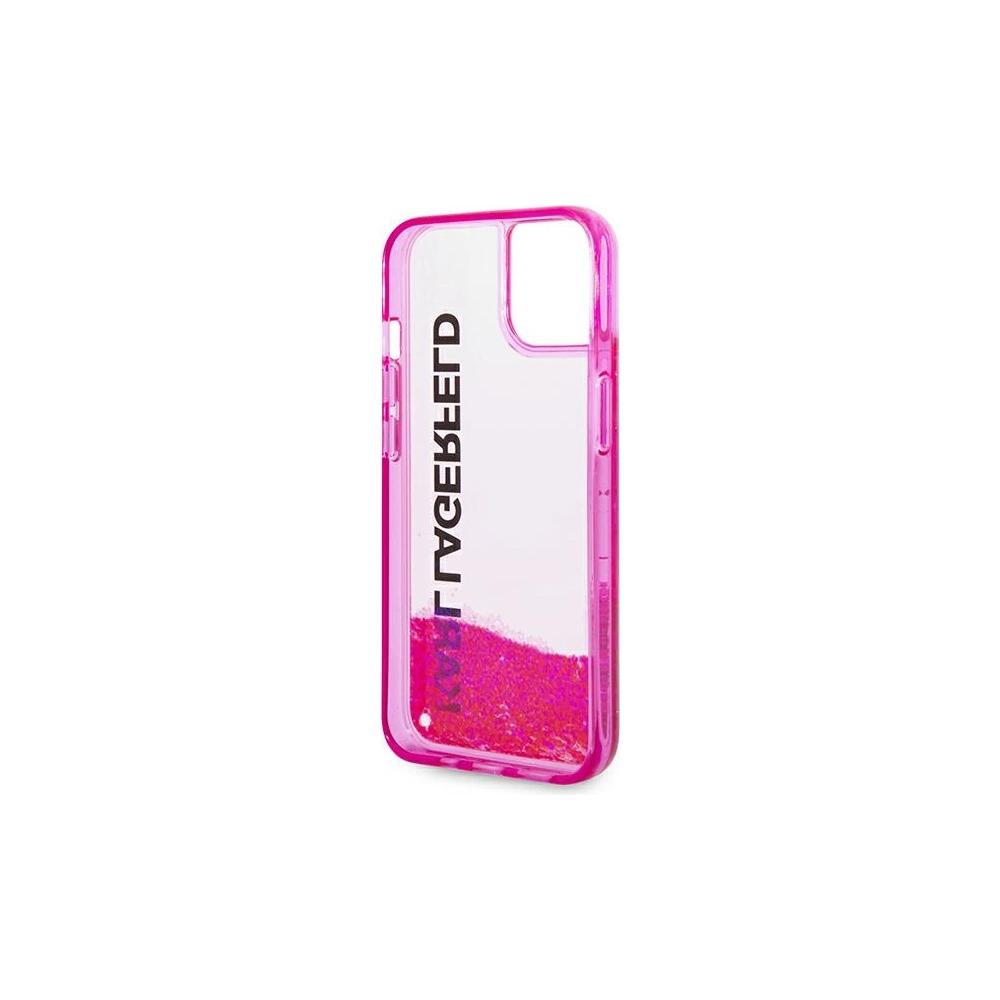 Hurtownia GSM - Etui Karl Lagerfeld KLHCP14MLCKVF Apple iPhone 14 Plus / 15 Plus rózsaszín/pink kemény tok Liquid Glitter Elong - KLD987 - {ean13} - Hurt