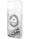 Hurtownia GSM - Etui Karl Lagerfeld KLHCP14MLCRSGRS Apple iPhone 14 Plus / 15 Plus ezüst hardcase Liquid Glitter RSG - KLD988 - {ean13} - Hurt