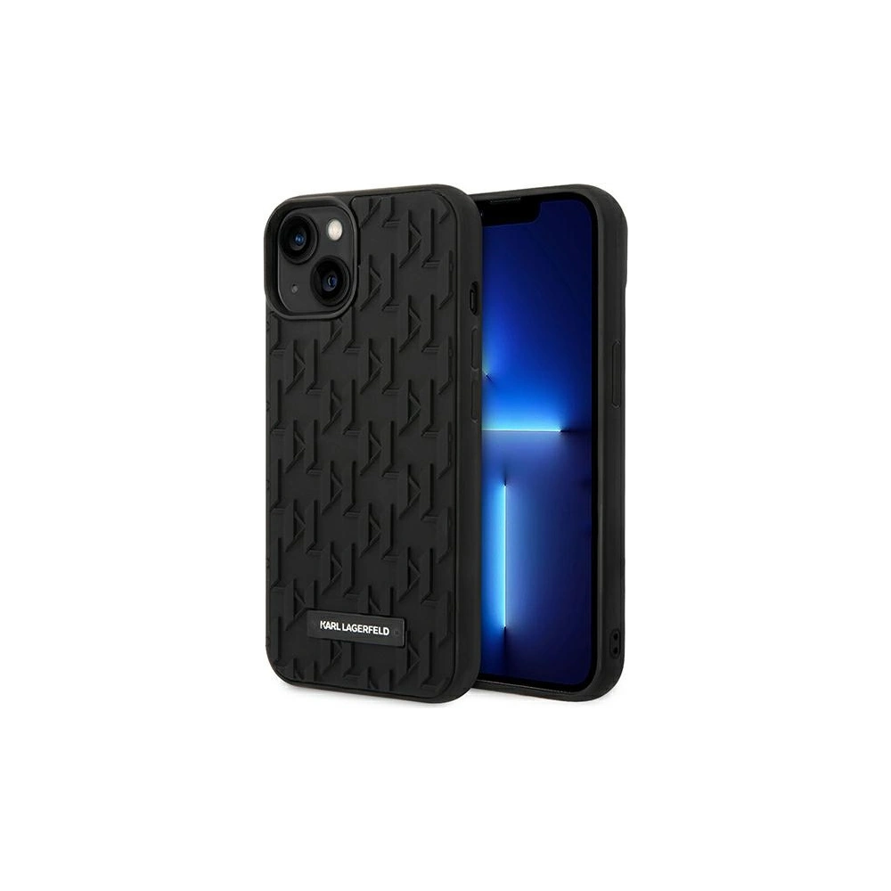 Wholesale Karl Lagerfeld KLHCP14MRUPKLPK Apple iPhone 14 Plus / 15 Plus hardcase black 3D Monogram - KLD989 - {ean13} - Hurt