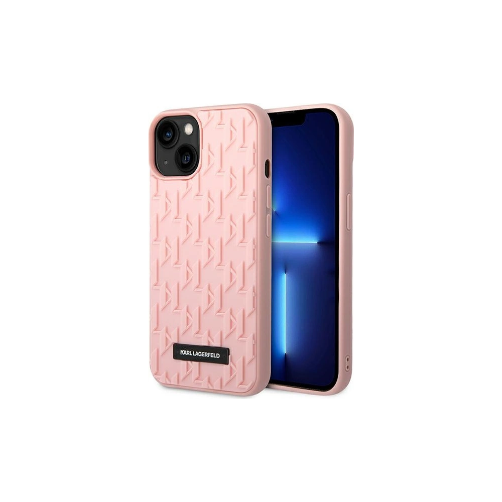 Hurtownia GSM - Etui Karl Lagerfeld KLHCP14MRUPKLPP Apple iPhone 14 Plus / 15 Plus hardcase roz/roz 3D Monogram - KLD990 - {ean13} - Hurt