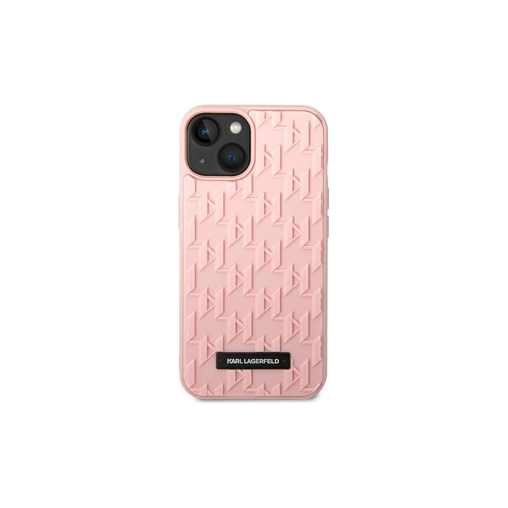 Wholesale Karl Lagerfeld KLHCP14MRUPKLPP Apple iPhone 14 Plus / 15 Plus hardcase pink 3D Monogram - KLD990 - {ean13} - Hurt