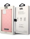 Wholesale Karl Lagerfeld KLHCP14MRUPKLPP Apple iPhone 14 Plus / 15 Plus hardcase pink 3D Monogram - KLD990 - {ean13} - Hurt